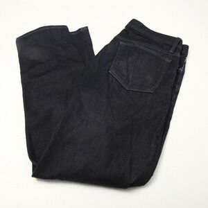 Banana Republic Jeans Men 32x32 Actual 33x29 Traveler Slim Fit Blue Dark Wash *